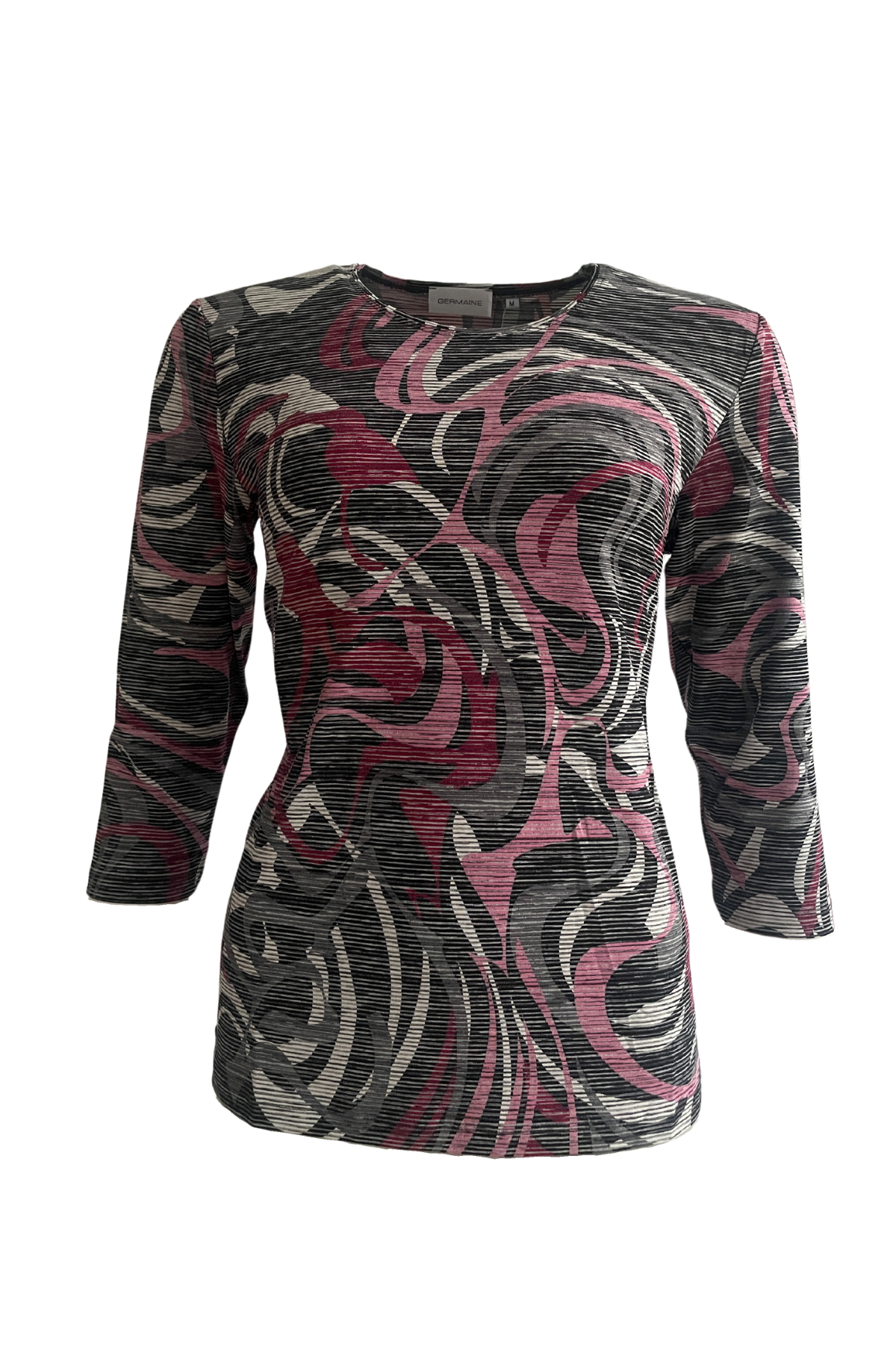 Germaine Shirt 3/4 Cassis