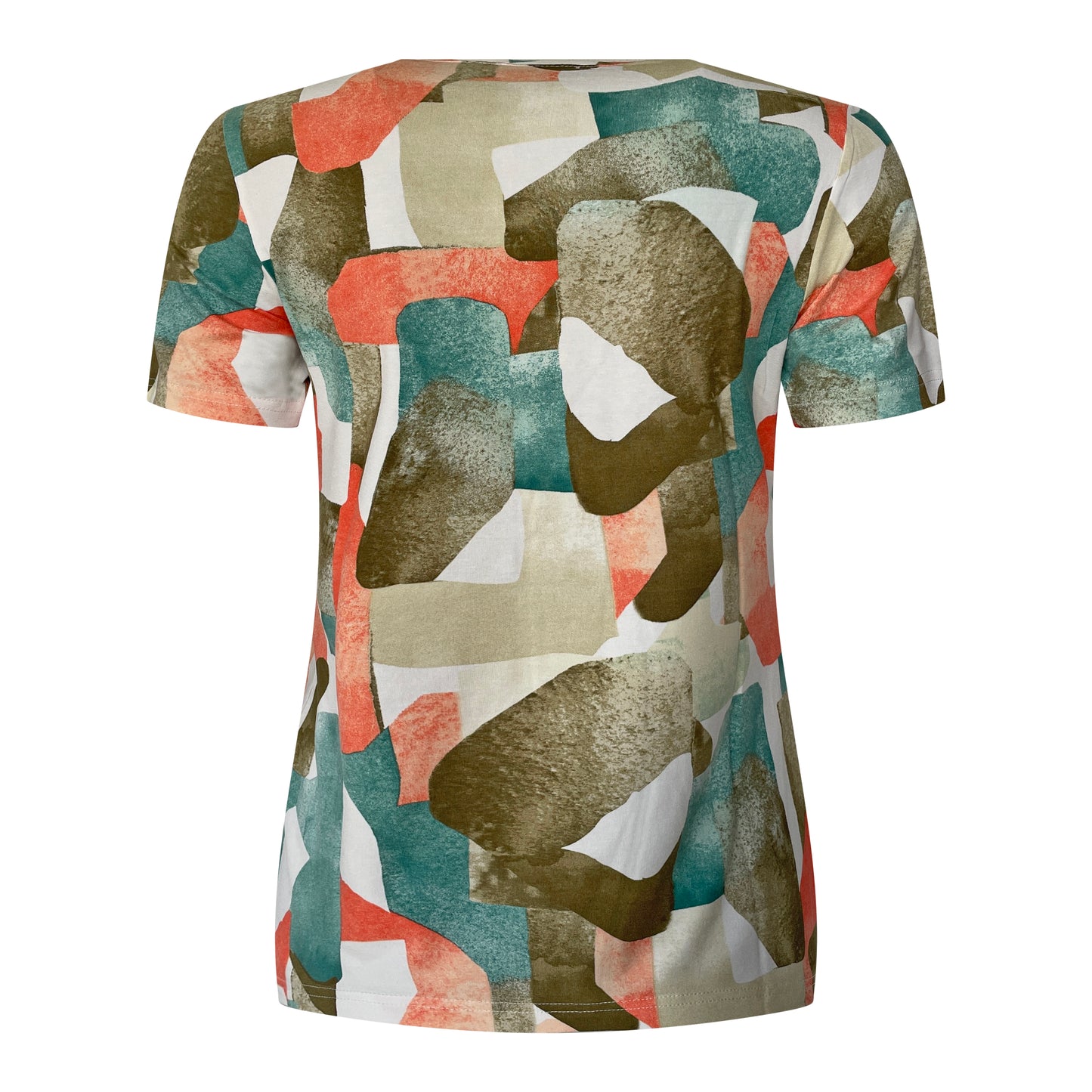 Germaine t-shirt Sandora Achterkant Groen