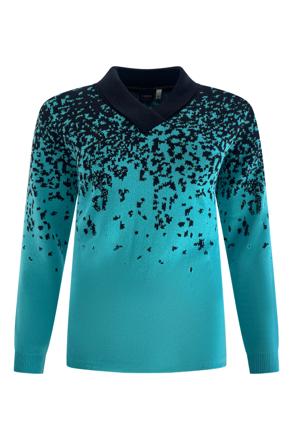 Hep Authentics Trui Turquoise