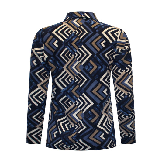 Sensia Polo Marije met print dames