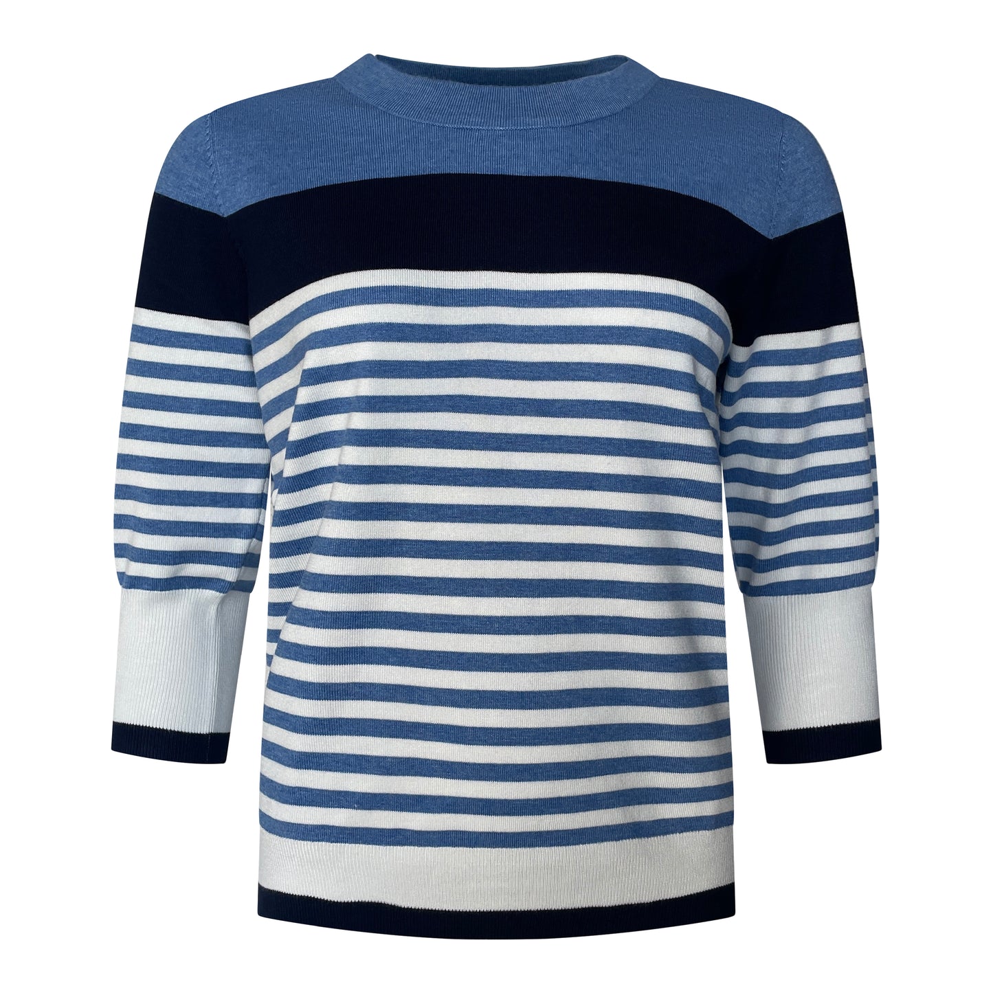 Sunday Trui Anne Voorkant Blauw