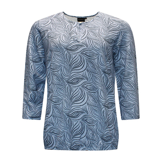 Brandtex t-shirt Astrid Voorzijde Blauw