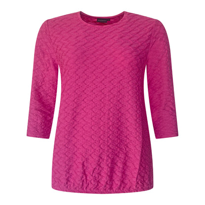 Brandtex t-shirt Luna Voorkant Fuchsia