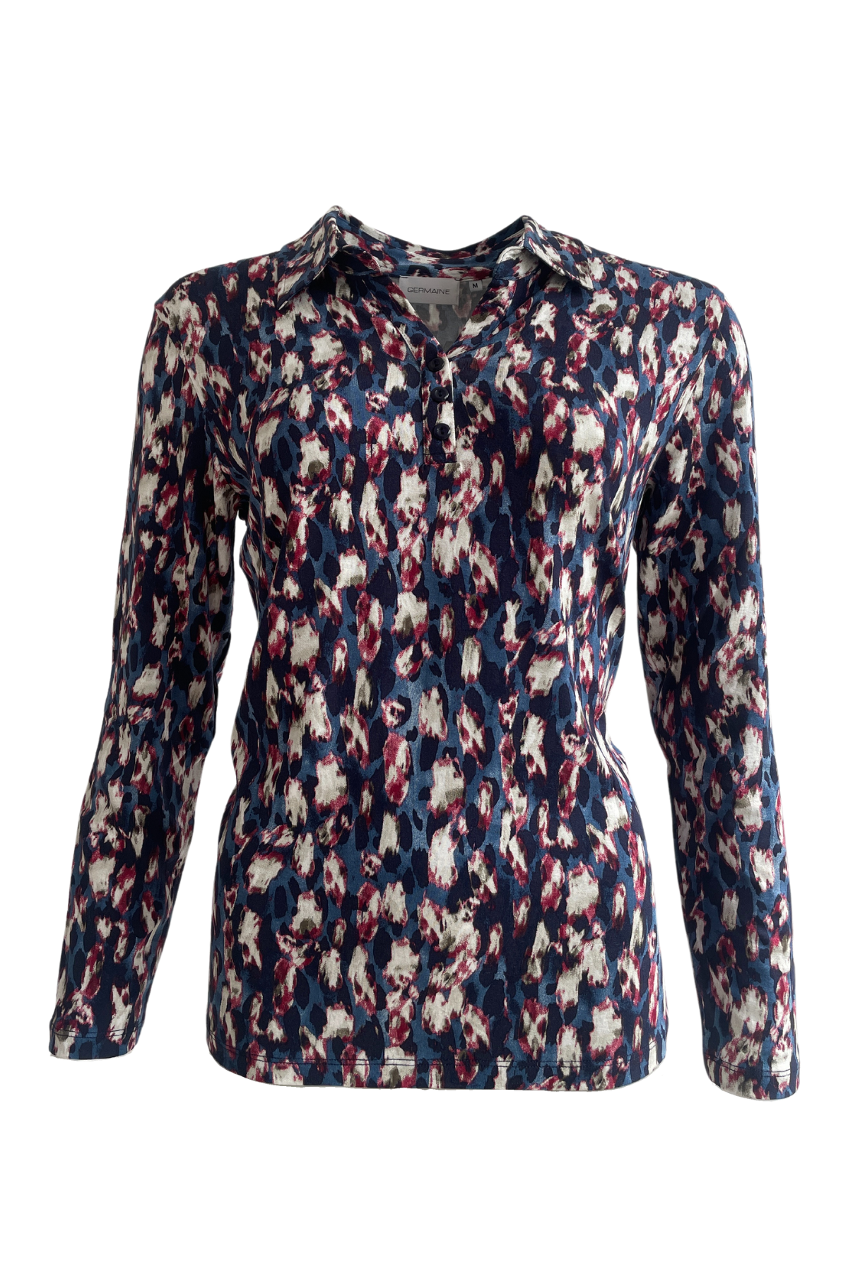 Germaine Poloshirt Blauw