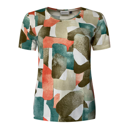 Germaine t-shirt Sandora Voorkant Groen