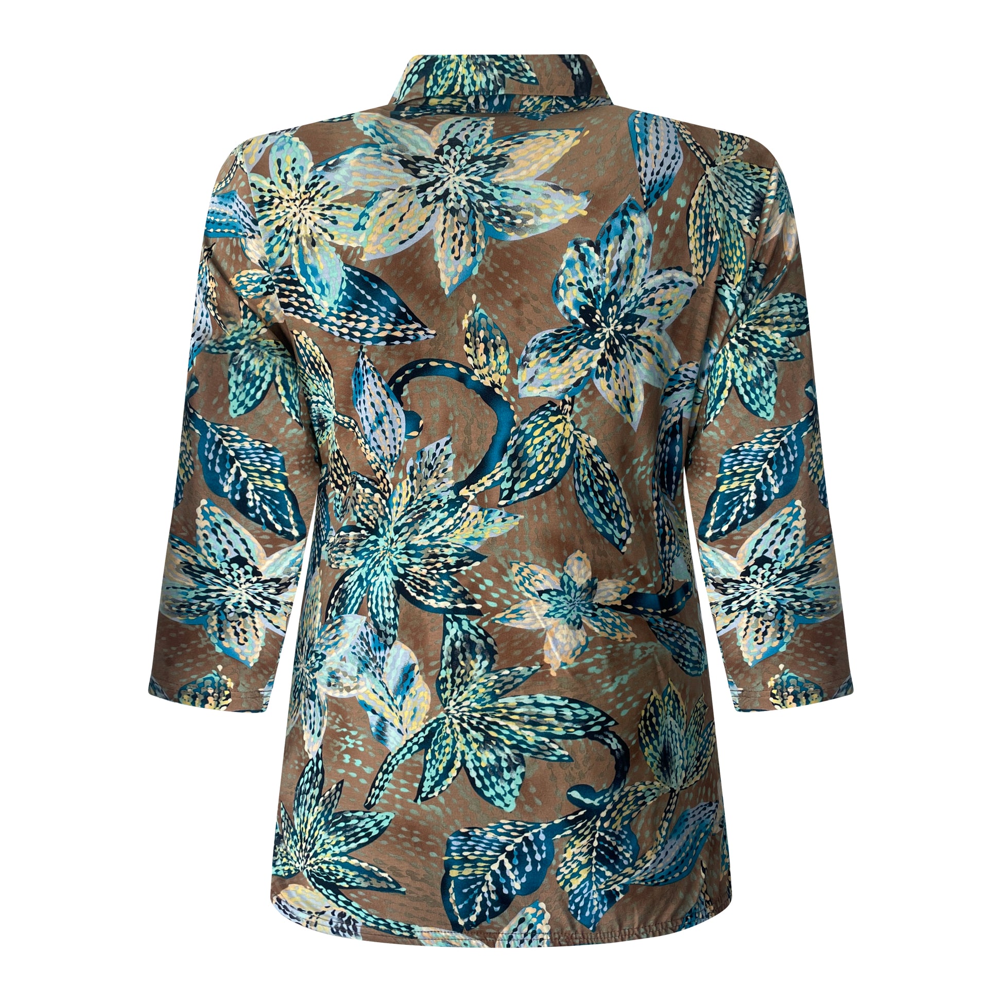 Lady Style Blouson Livia Achterkant Marine