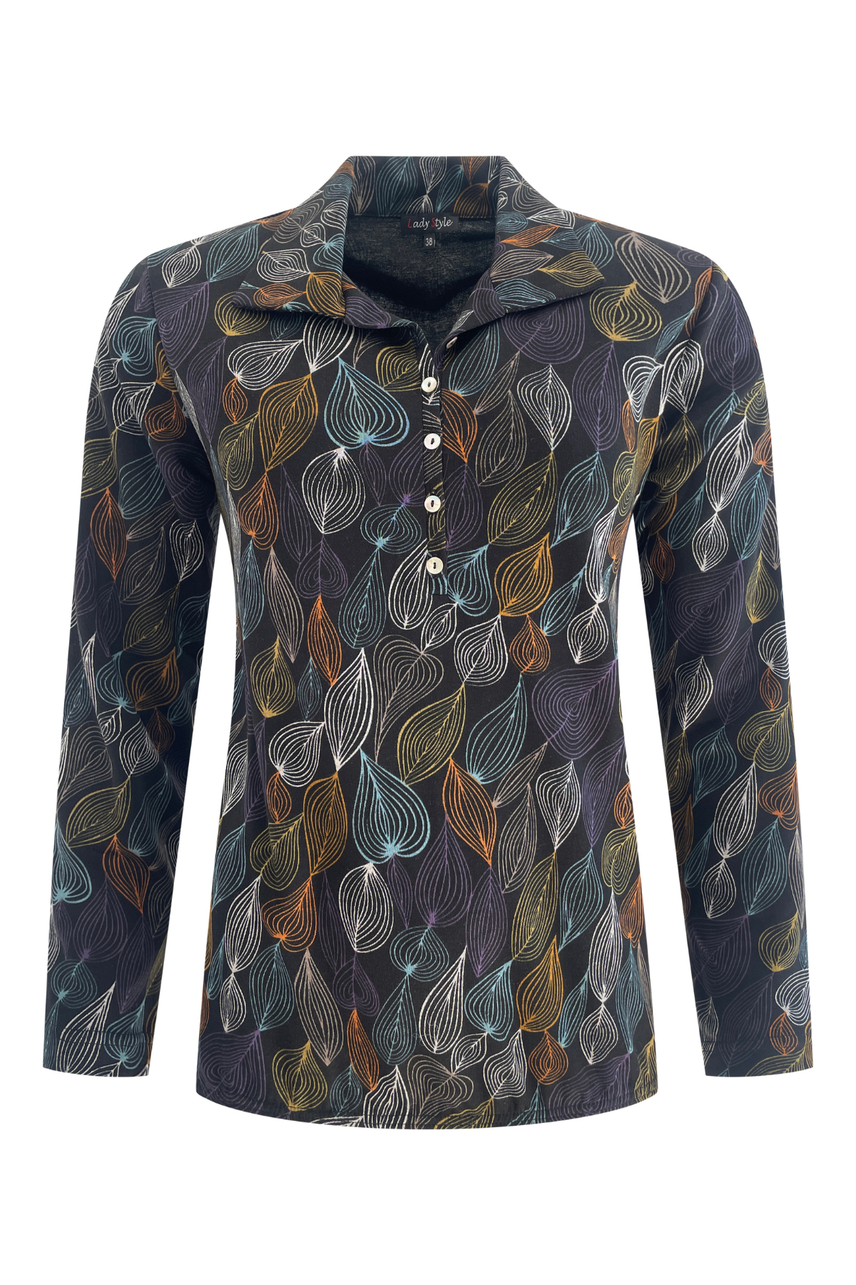 Lady Style Blouson Zwart