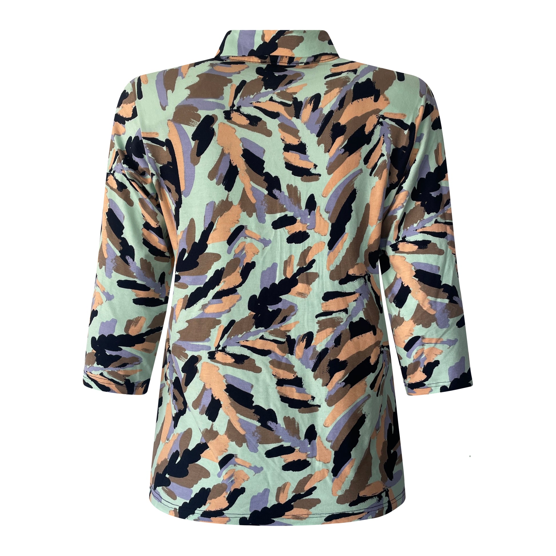 Lady Style Poloshirt Nola Achterkant Groen