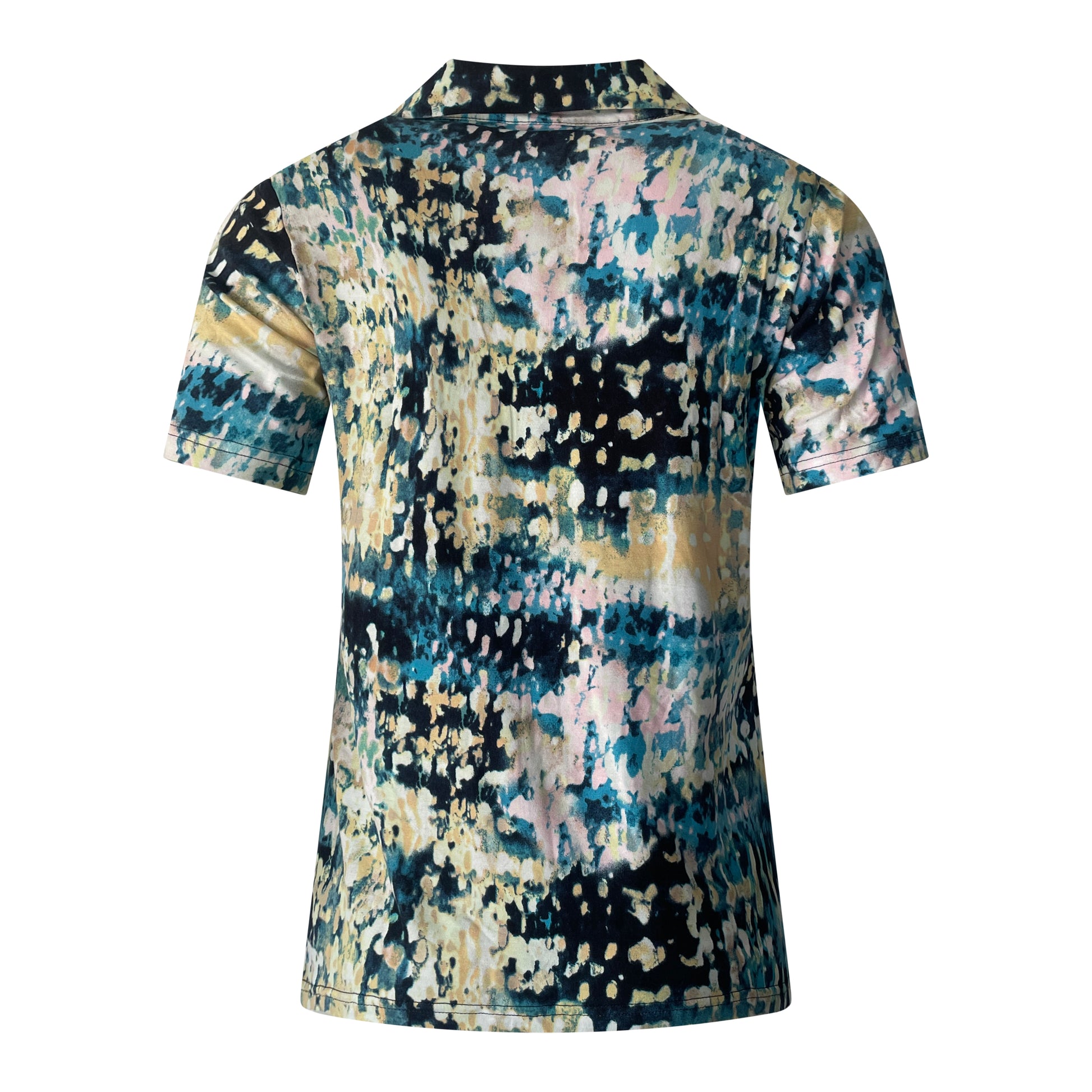Lady Style Poloshirt Vera Achterkant Marine