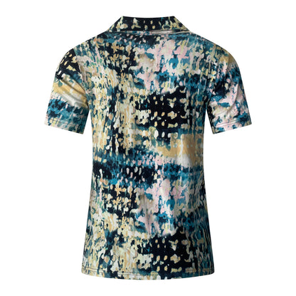 Lady Style Poloshirt Vera Achterkant Marine