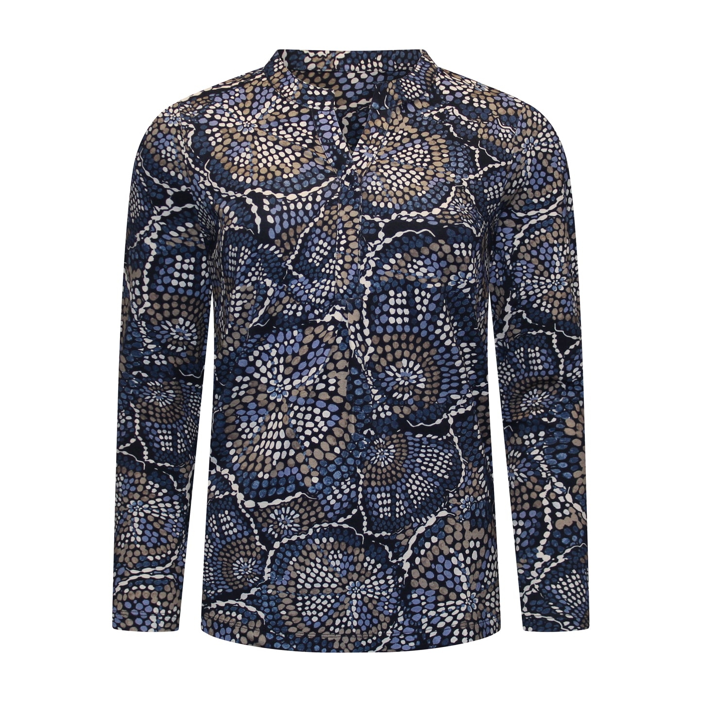 Brandtex t-shirt Esther met v-hals