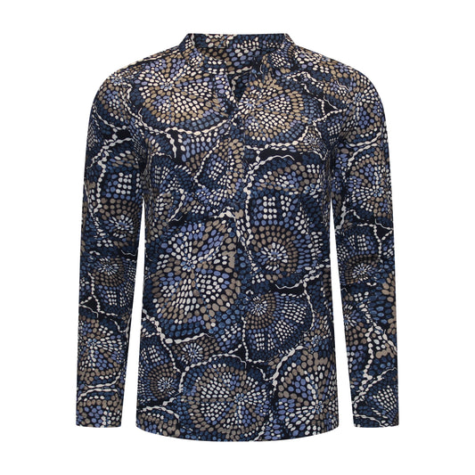 Brandtex t-shirt Esther met v-hals