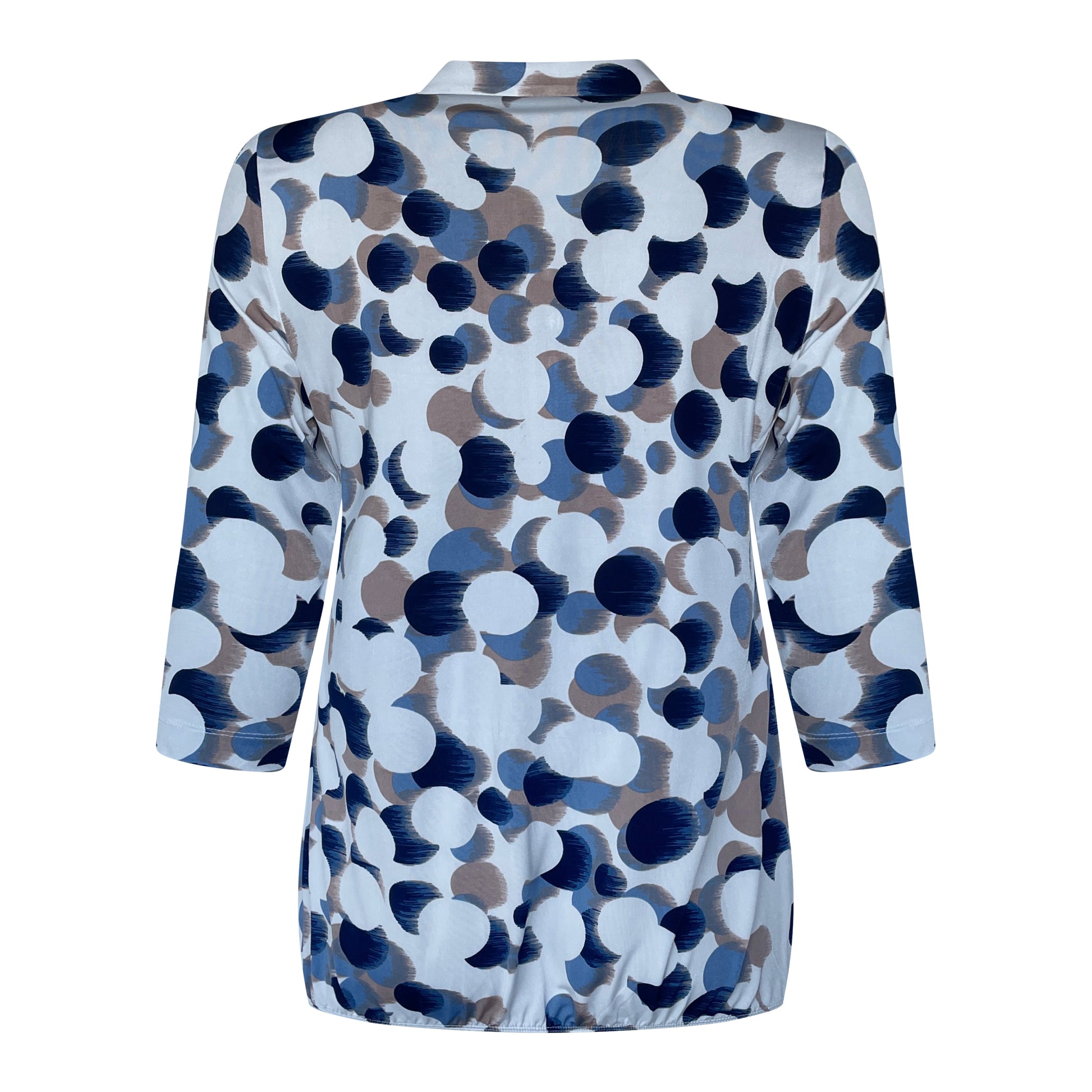 Sensia Blouson Celia Achterkant Blauw