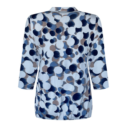 Sensia Blouson Celia Achterkant Blauw