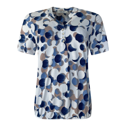 Sensia Blouson Elise Voorkant Blauw