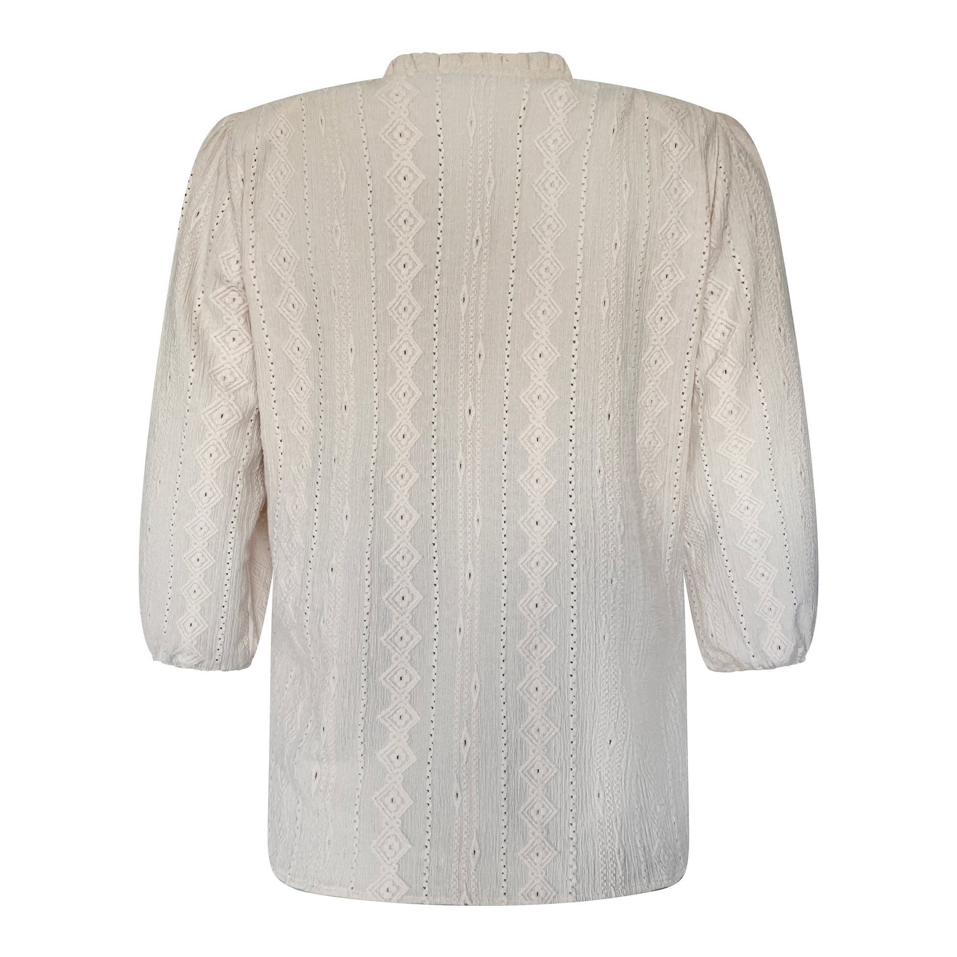 Sensia Blouson Iris Achterkant Beige