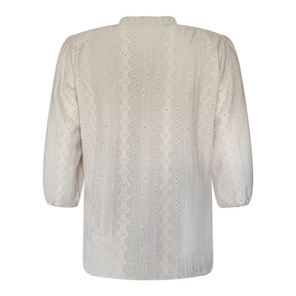 Sensia Blouson Iris Achterkant Beige
