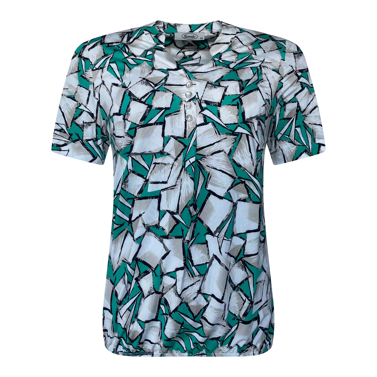 Sensia Blouson Noor Voorkant Groen