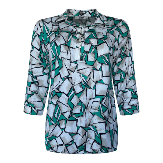 Sensia Blouson Zoë Voorkant Groen