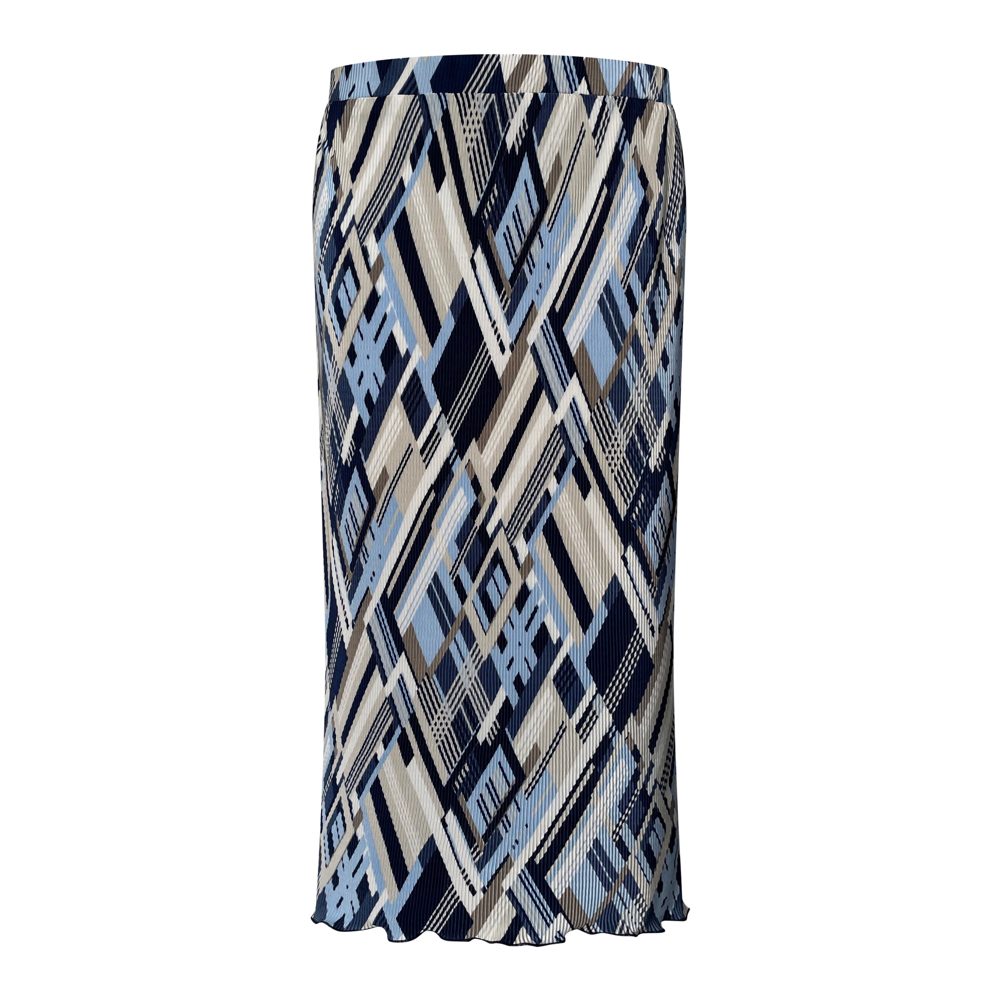 Sensia Rok Clara Voorkant Marineblauw
