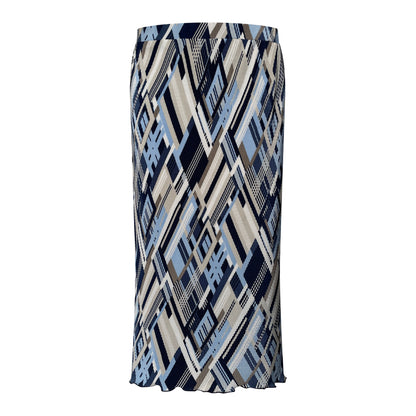 Sensia Rok Clara Voorkant Marineblauw