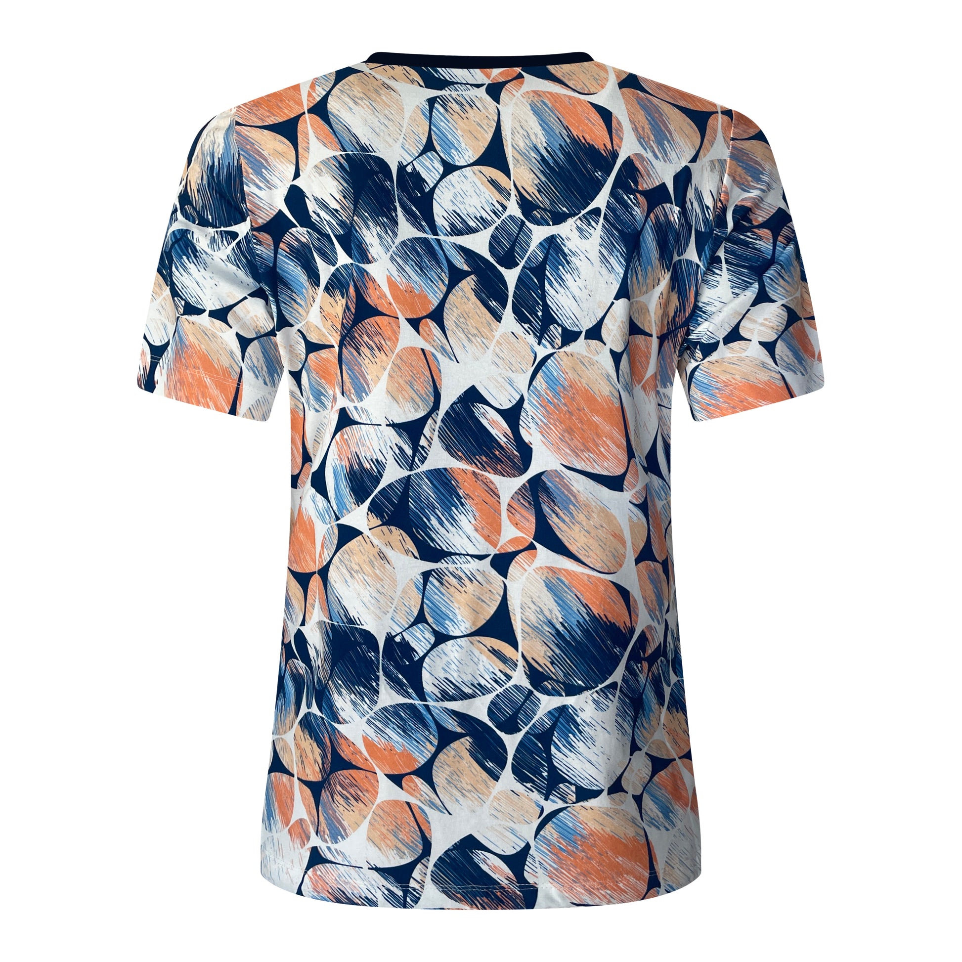 Sensia t-shirt Olivia Achterkant Marine