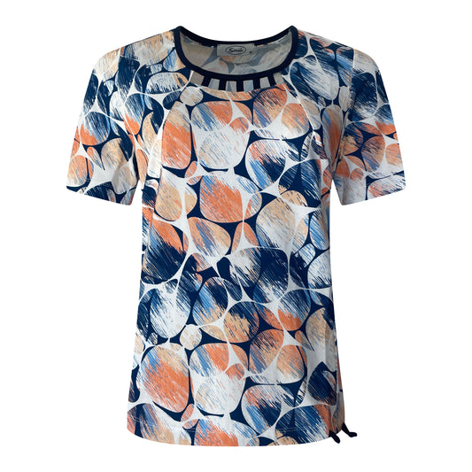 Sensia t-shirt Olivia Voorkant Marine