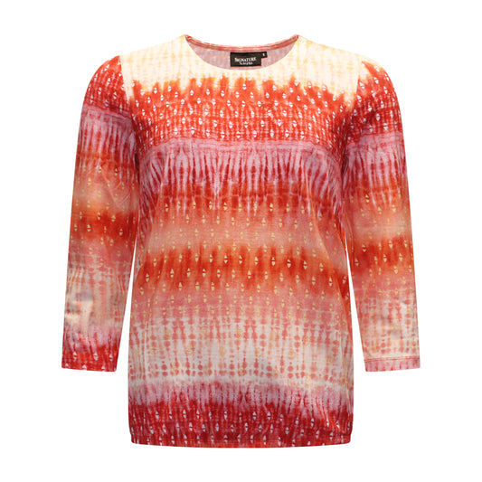 Signature blouson Annika Voorzijde Rood