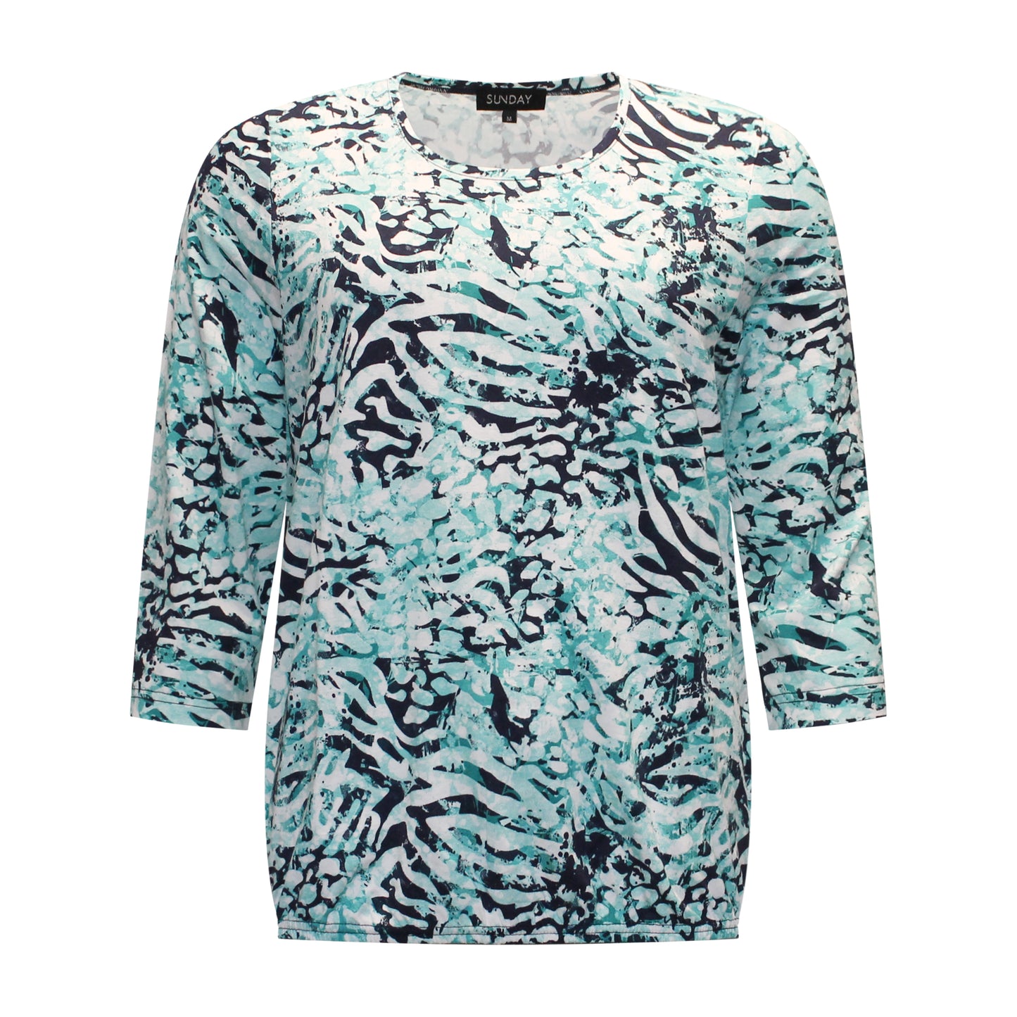 Sunday T-shirt Moniek Voorzijde Mintgroen