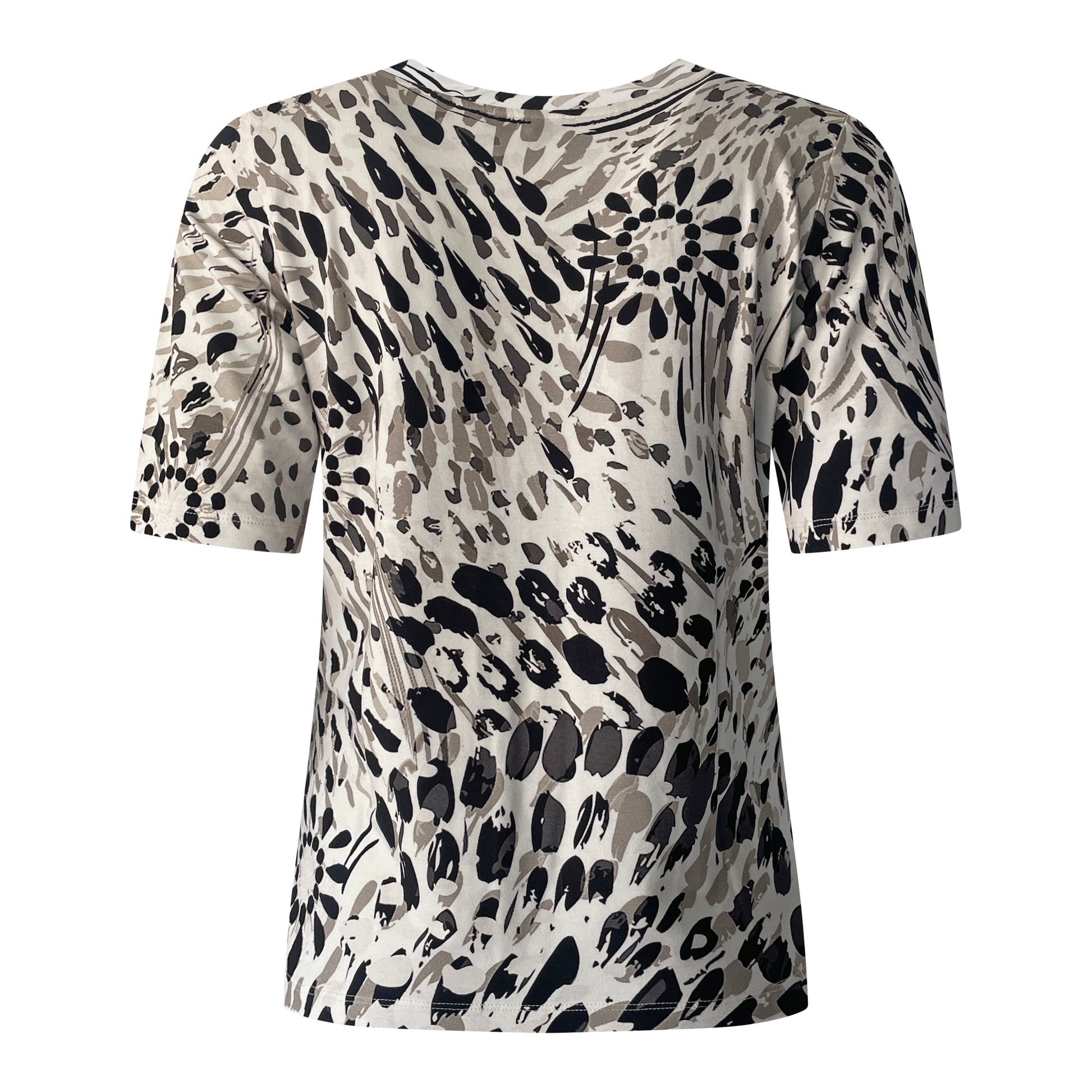 Sunday t-shirt Ella Achterkant Beige