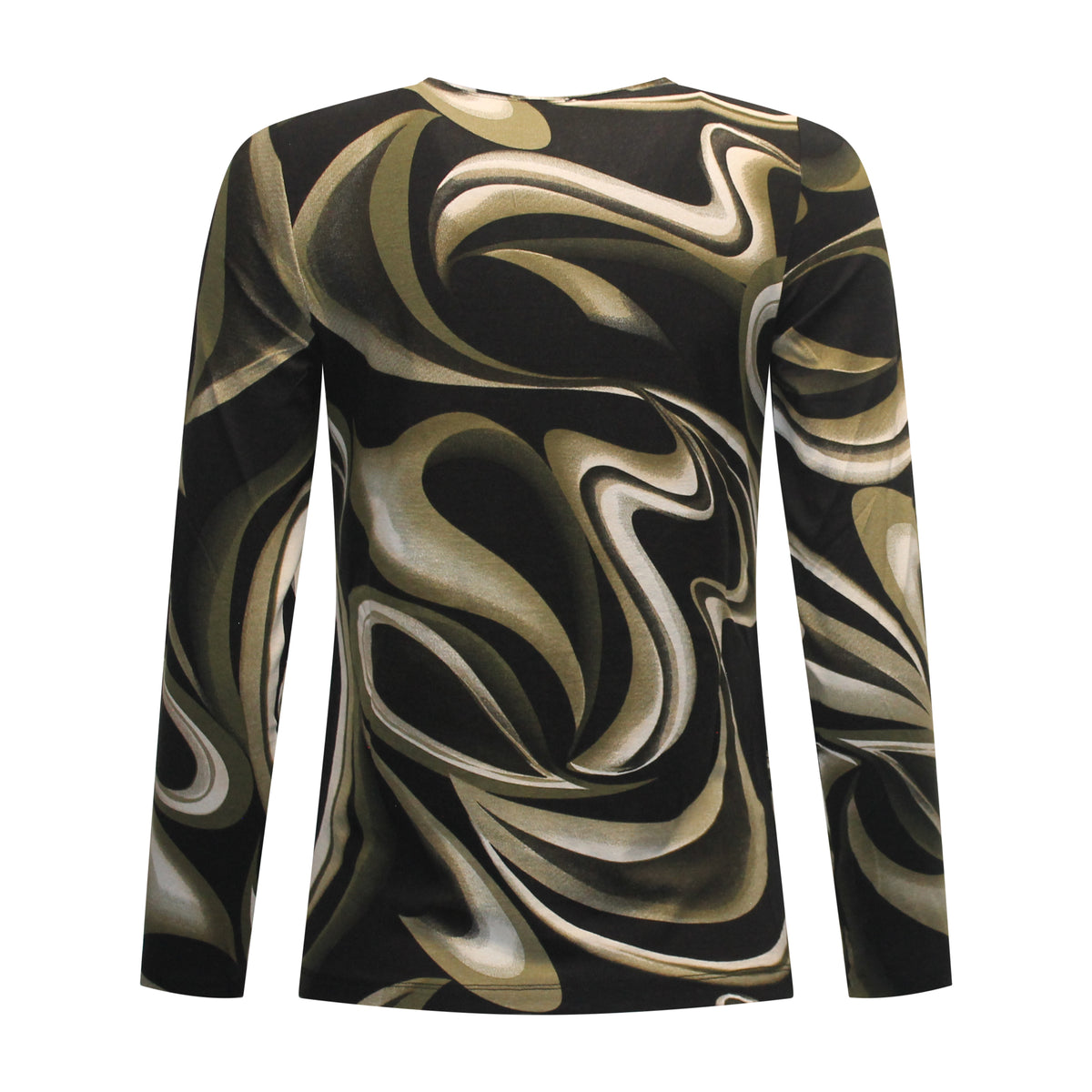 Groen Marinello t-shirt Fenne voor senioren dames