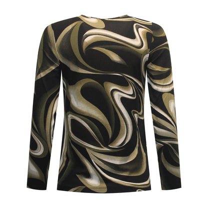 Groen Marinello t-shirt Fenne voor senioren dames