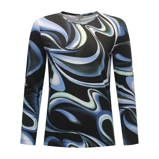 Marinello t-shirt Fenne Dames Blauw