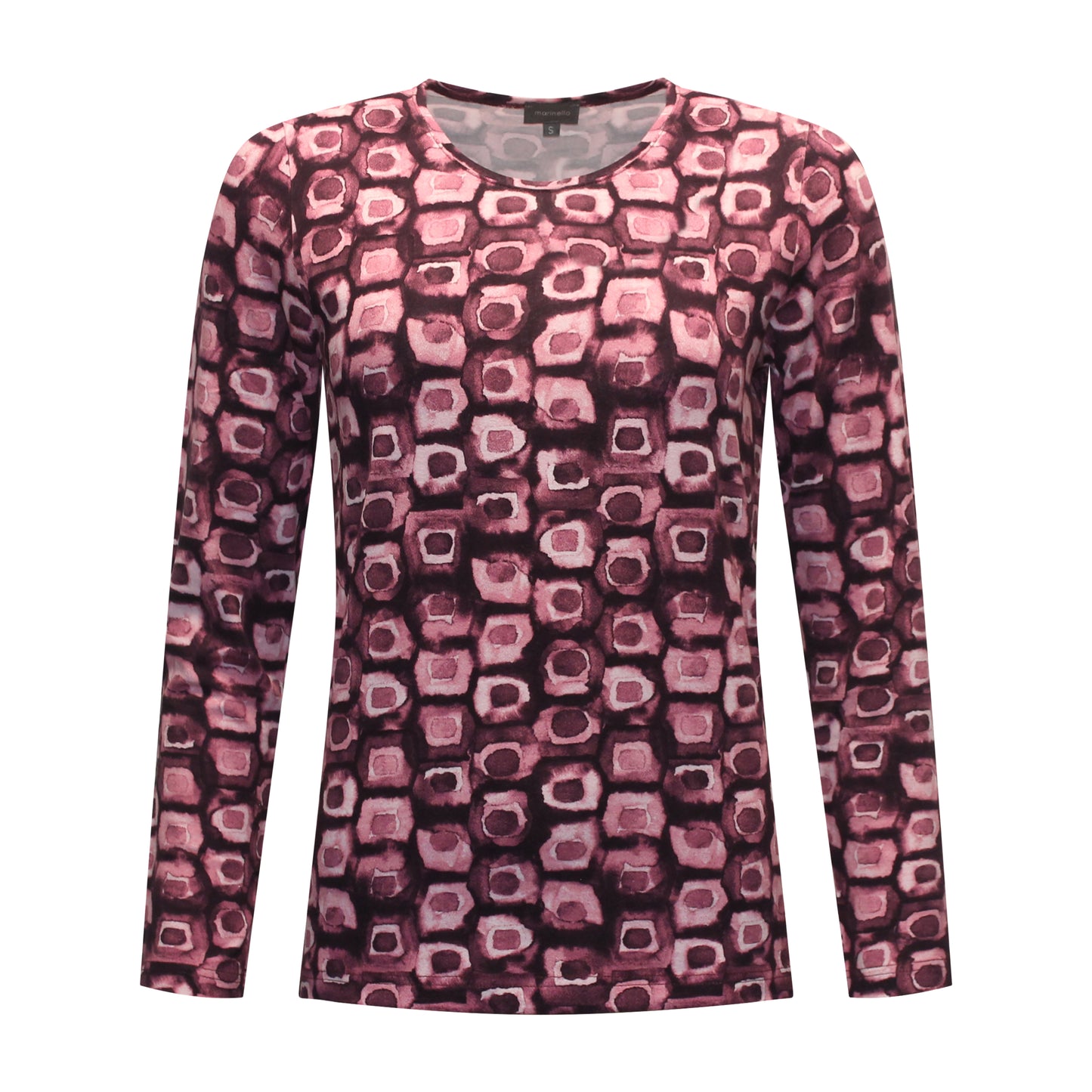 Marinello dames t-shirt Myrthe paars