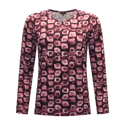 Marinello dames t-shirt Myrthe paars