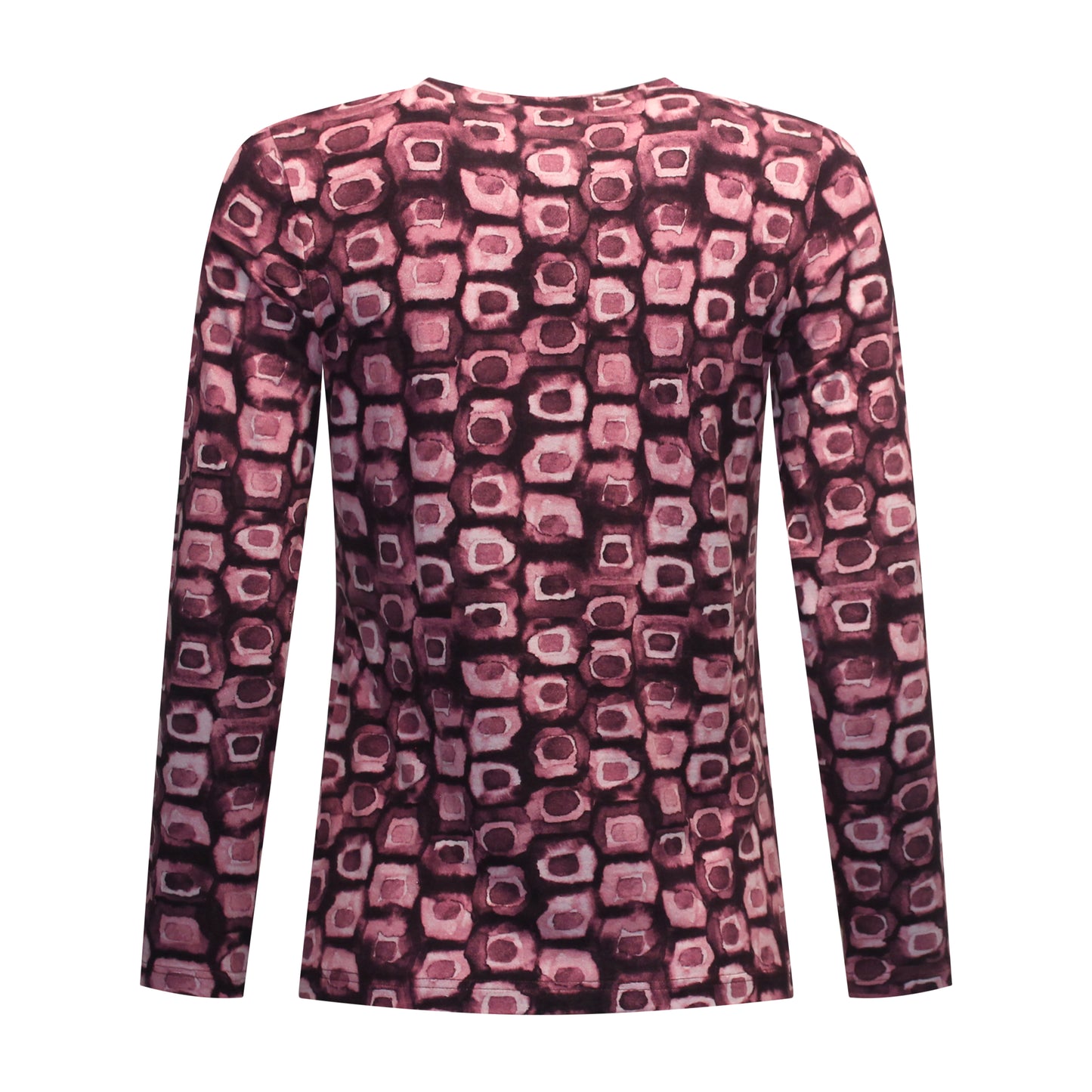 Marinello senioren kleding dames t-shirt Myrthe paars