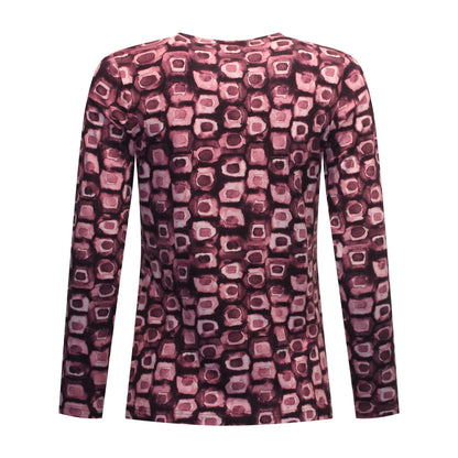Marinello senioren kleding dames t-shirt Myrthe paars