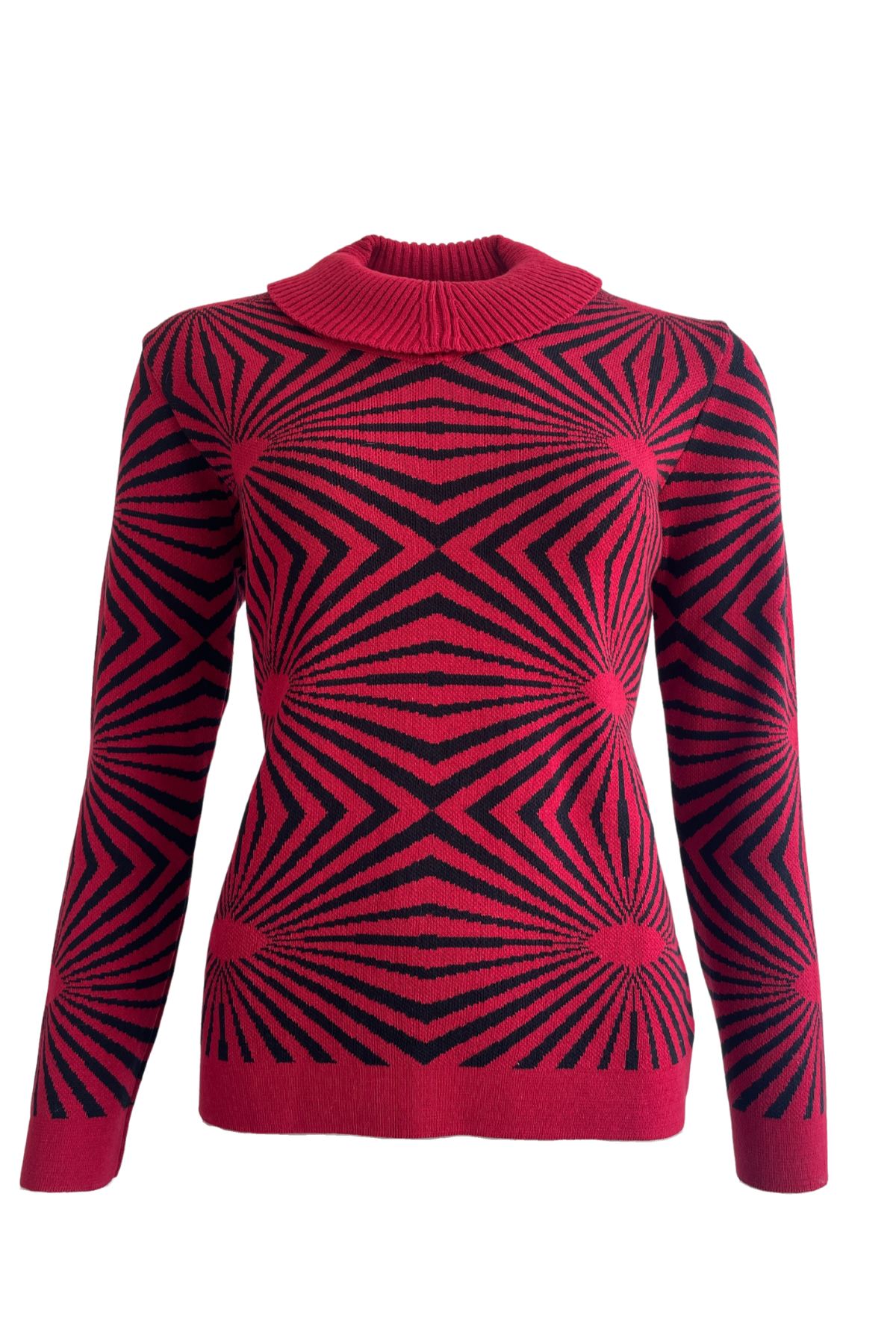 Bon Tricot Pullover Rood